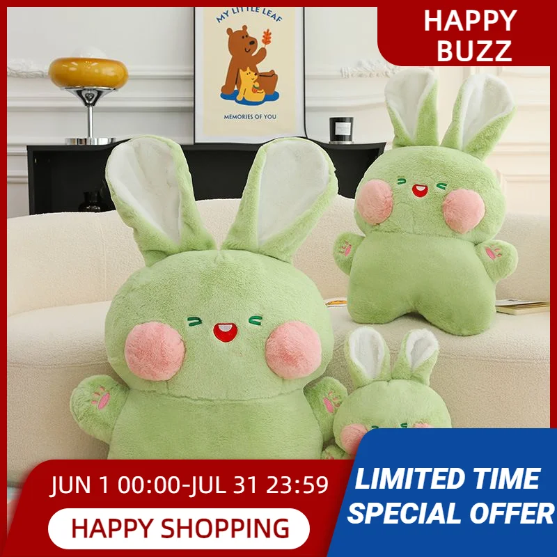 Kawaii New Cute Rabbit Stuffed Toys Cartoon & Plush Dolls Throw Pillow Birthday Gift For Kids Friends Home Decoration
Kawaii New Cute Rabbit Stuffed Toys Cartoon & Plush Dolls Throw Pillow Birthday Gift For Kids Friends Home Decoration