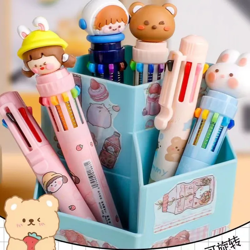 10 Colors Ballpoint Pen 0.5mm Cute Retractable Shuttle Pen Multicolor Pens for Writing School Students Cute Stationery Children
10 Colors Ballpoint Pen 0.5mm Cute Retractable Shuttle Pen Multicolor Pens for Writing School Students Cute Stationery Children