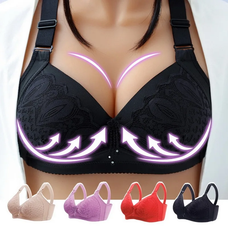 New Women Wire Free Full Coverage Thin Unpadded Push Up Underwear Sexy Lingerie Bra Big Size Hot Plus Size Bra For Big Breasted
New Women Wire Free Full Coverage Thin Unpadded Push Up Underwear Sexy Lingerie Bra Big Size Hot Plus Size Bra For Big Breasted
