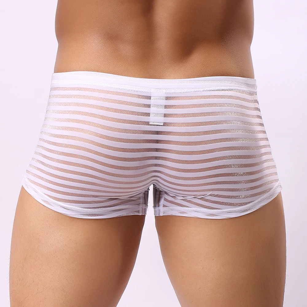 Fashion New Soft Stretch Underwear Breathable Casual Comfy Men Panties Sexy Striped Swimwear Underwear Knickers
Fashion New Soft Stretch Underwear Breathable Casual Comfy Men Panties Sexy Striped Swimwear Underwear Knickers