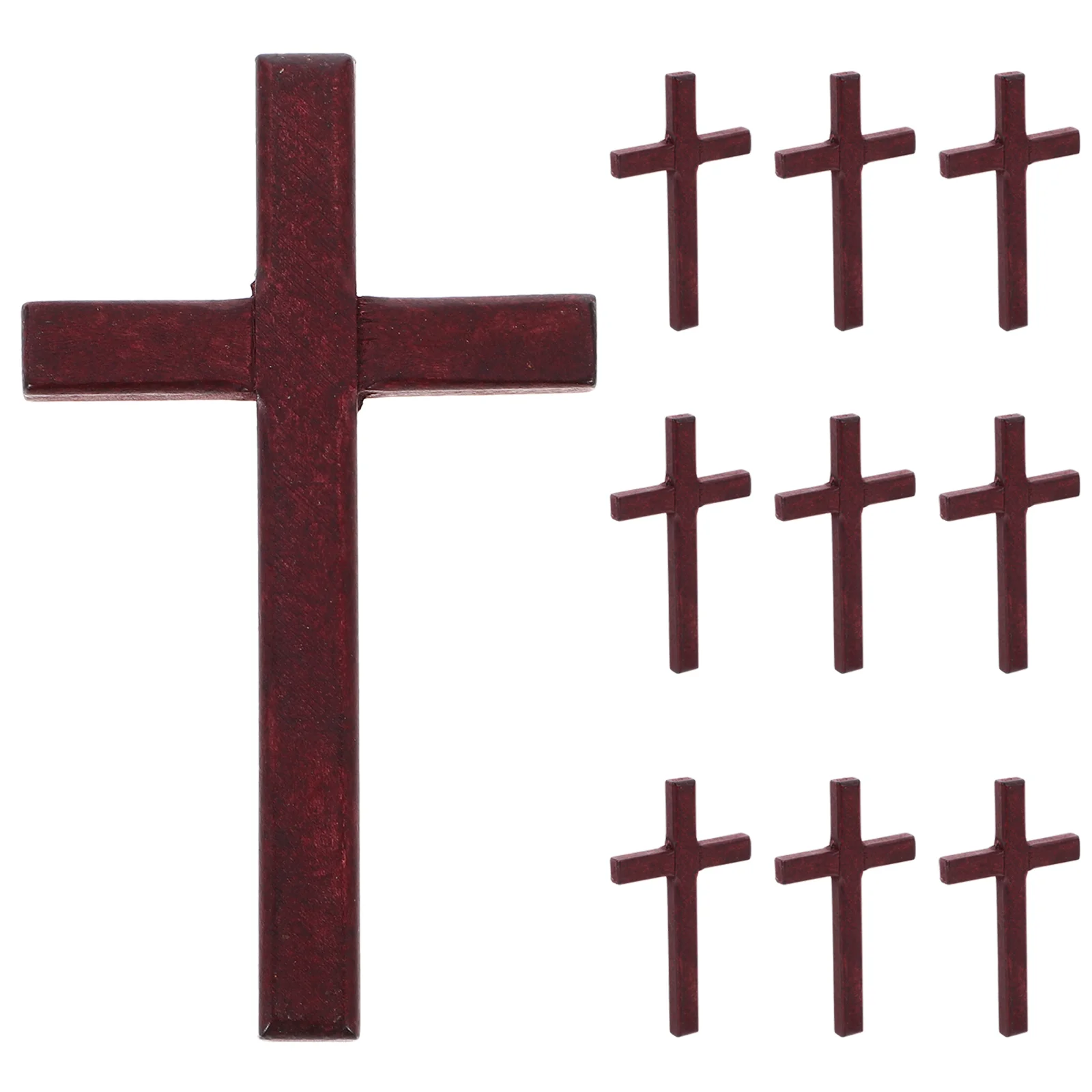 10PCS Christian Prayer Cross Props Handheld Praying Crucifix Prayer Crosses
10PCS Christian Prayer Cross Props Handheld Praying Crucifix Prayer Crosses