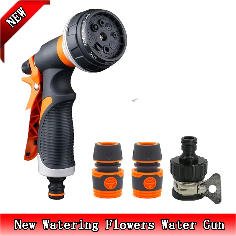 Household High Pressure Water Gun Multifunctional Plastic Garden Watering and Irrigation Cleaning Tool Car Wash Shower Nozzle
Household High Pressure Water Gun Multifunctional Plastic Garden Watering and Irrigation Cleaning Tool Car Wash Shower Nozzle