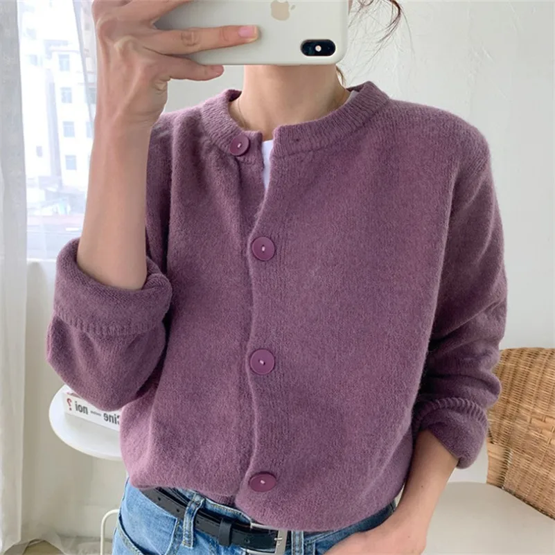 O Neck Basic Korean Women Jacket Sweater Cardigan Sweater Women's 2023 Spring Autumn Short O Neck Sweater Loose Coat Top
O Neck Basic Korean Women Jacket Sweater Cardigan Sweater Women's 2023 Spring Autumn Short O Neck Sweater Loose Coat Top