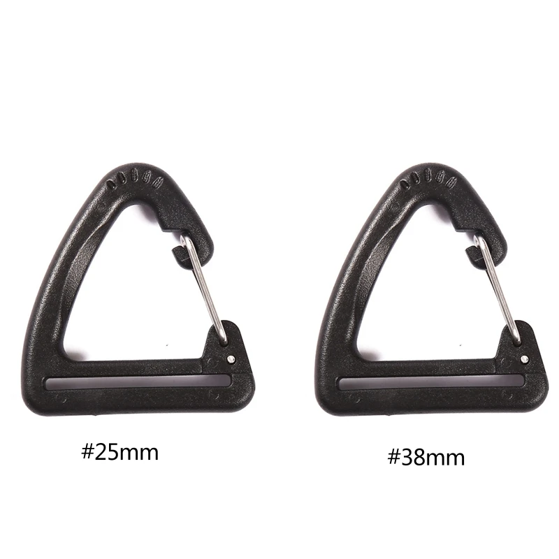 Dropship 10 Pcs Plastic for TRIANGLE Carabiner Spring Belt Clip Hooks Keychains Buckles Outdoor Camping Hiking Backpack
Dropship 10 Pcs Plastic for TRIANGLE Carabiner Spring Belt Clip Hooks Keychains Buckles Outdoor Camping Hiking Backpack