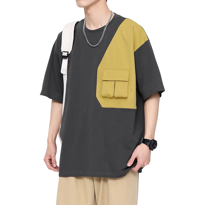 Hip Hop T-Shirt Loose Sports Streetwear Fashion Oversized 3XL T Shirt Patchwork 2023 Summer Short Sleeves Top Tees Tshirt
Hip Hop T-Shirt Loose Sports Streetwear Fashion Oversized 3XL T Shirt Patchwork 2023 Summer Short Sleeves Top Tees Tshirt