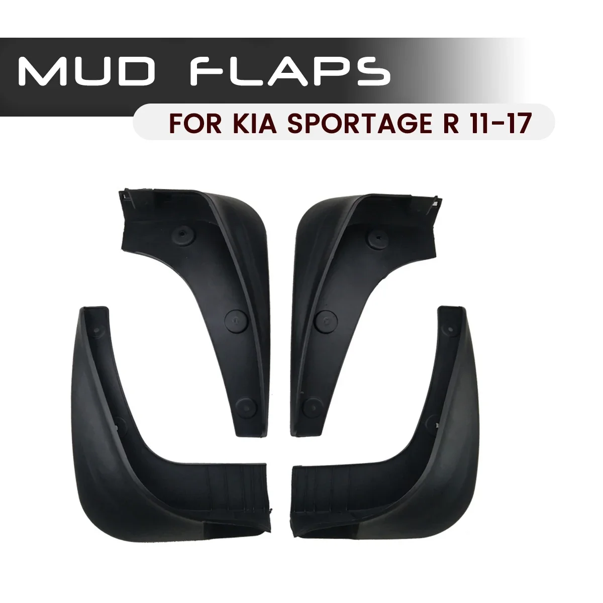 Брызговики передние и задние для KIA SPORTAGE R 11-17 
Брызговики передние и задние для KIA SPORTAGE R 11-17
