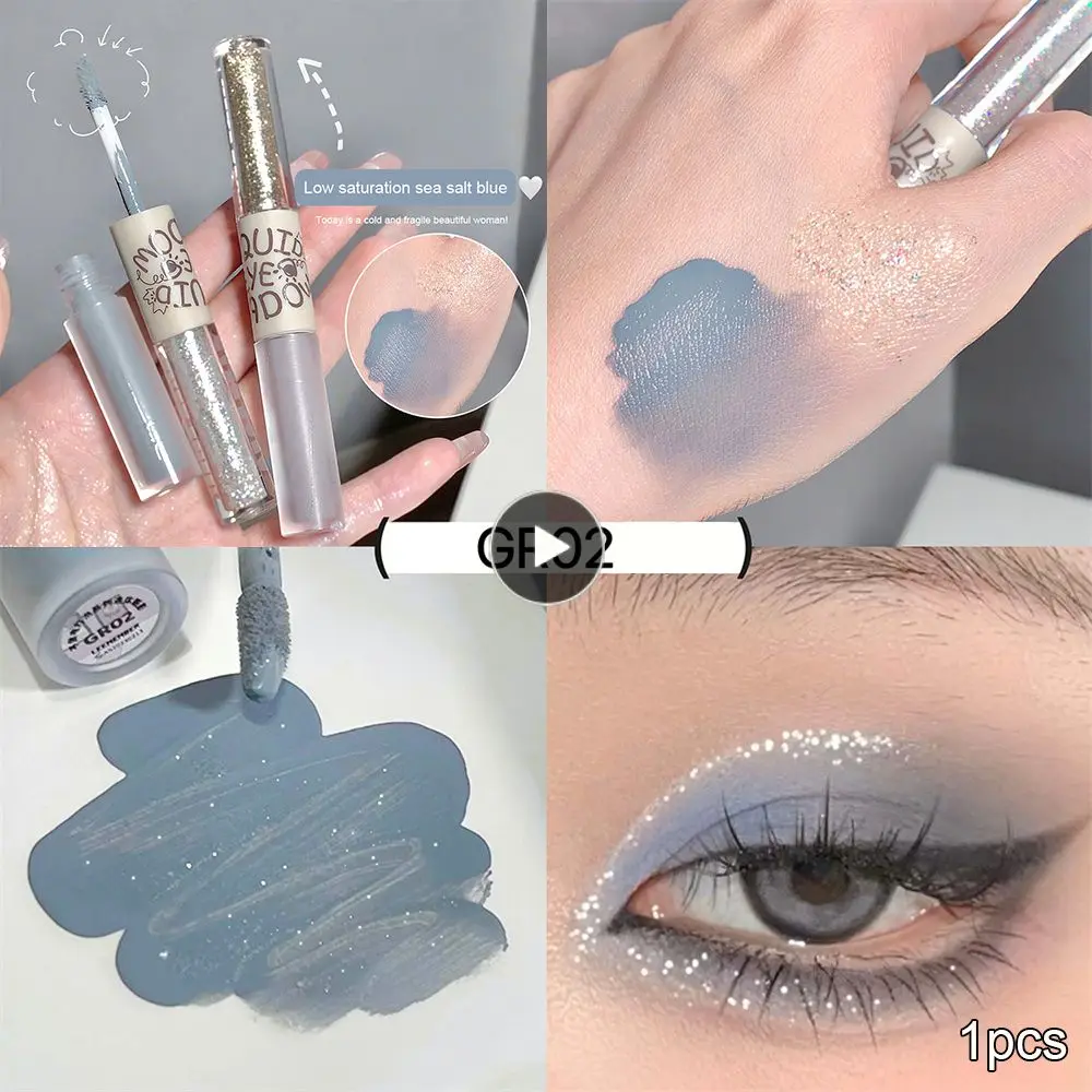 Eye Glitter Matte Long Lasting Eye Makeup Liquid Eyeshadow Eye Shadow Double-headed Brightening
Eye Glitter Matte Long Lasting Eye Makeup Liquid Eyeshadow Eye Shadow Double-headed Brightening