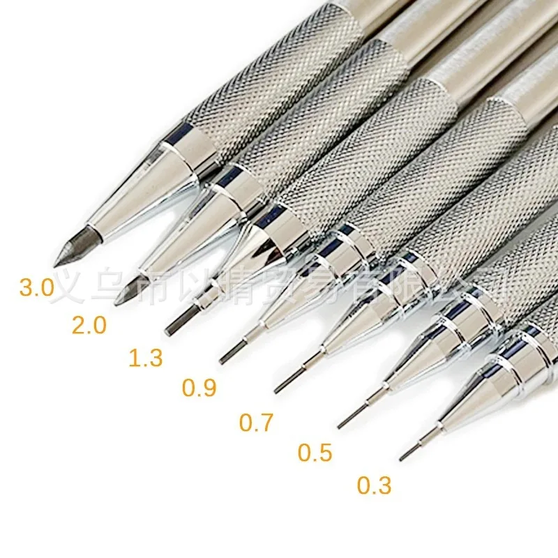 0.3 0.5 0.7 0.9 1.3 2.0mm Mechanical Pencil Set Full Metal Art Drawing Painting Automatic Pencil with Leads Office School Supply
0.3 0.5 0.7 0.9 1.3 2.0mm Mechanical Pencil Set Full Metal Art Drawing Painting Automatic Pencil with Leads Office School Supply