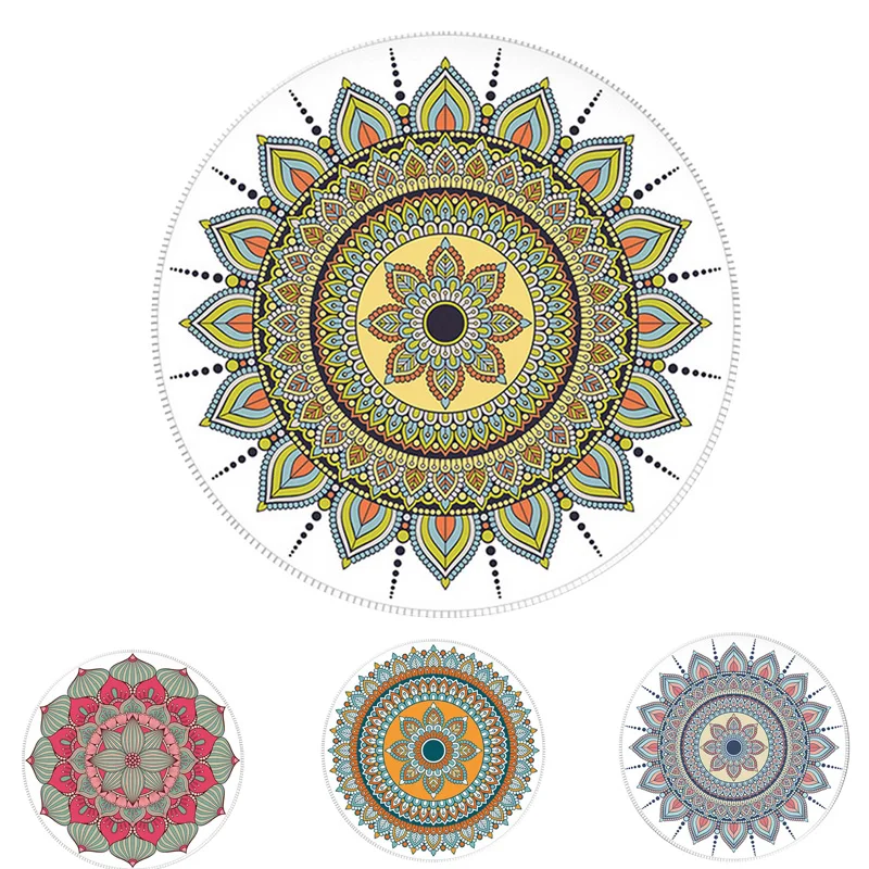 Vococal Vintage Bohemian Round Computer 3D Carpet Mouse Pad Mat Mousepad Anti Slip for Home Office PC Gaming LOL Overwatch CS GO 
Vococal Vintage Bohemian Round Computer 3D Carpet Mouse Pad Mat Mousepad Anti Slip for Home Office PC Gaming LOL Overwatch CS GO