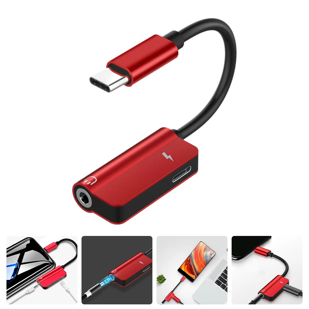 Audio Cable Adapter Phone Portable Type-C Practical Multifunction Headphone External Tpe Alloy
Audio Cable Adapter Phone Portable Type-C Practical Multifunction Headphone External Tpe Alloy