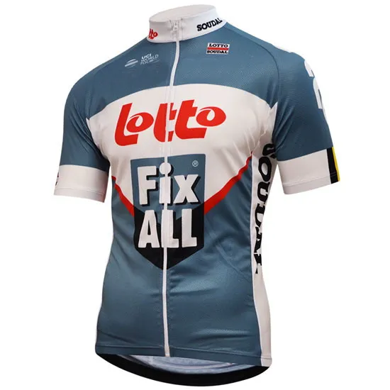 

2018 LOTTO SOUDAL TEAM FIX ALL Team Men's Only Cycling Jersey Short Sleeve Bicycle Clothing Riding Bike Ropa Ciclismo