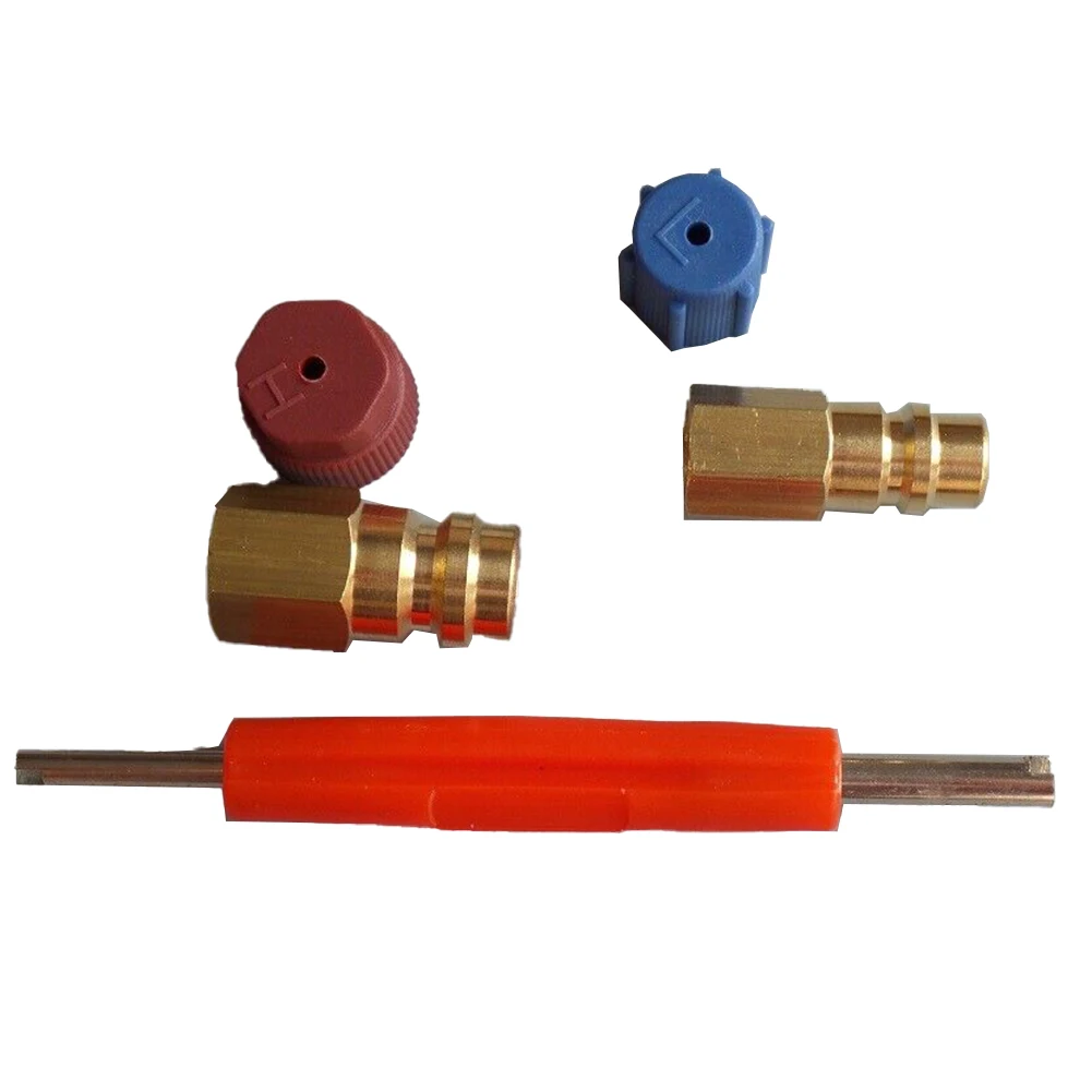 A/C Adaptor A/C Charging Port R12 To R134a 1 Set Adapter Aircon Charging Port Metal And Plastic Quick Disconnect
A/C Adaptor A/C Charging Port R12 To R134a 1 Set Adapter Aircon Charging Port Metal And Plastic Quick Disconnect