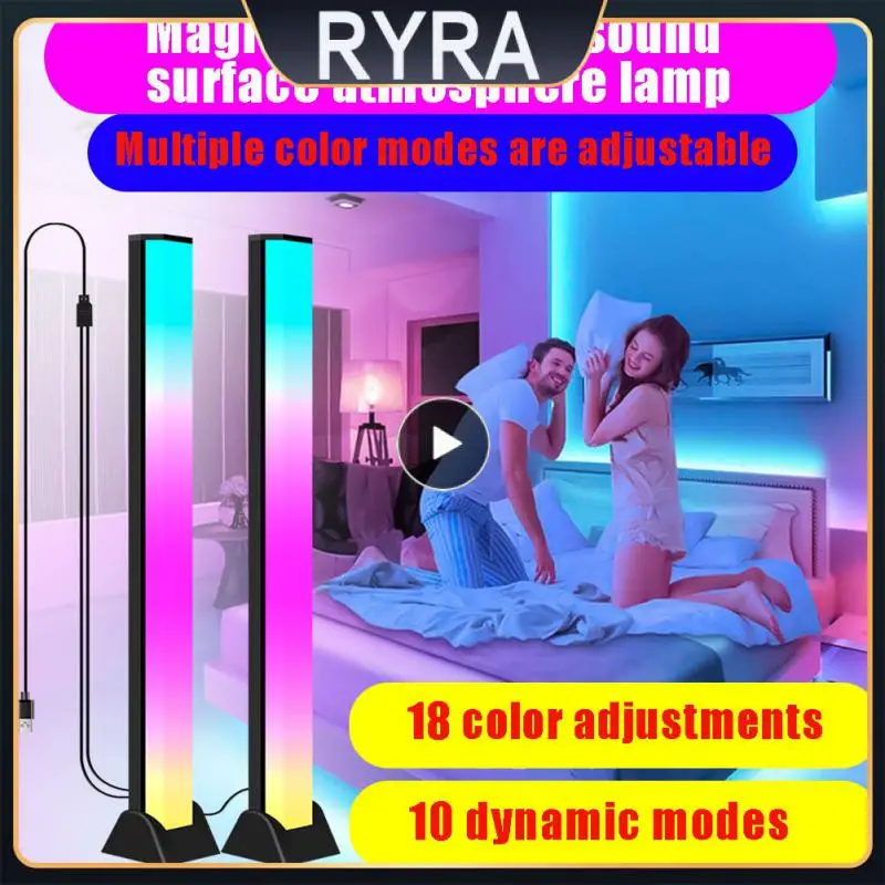 Rgb Fill Lamp Room Decor Portable Rhythm Light Induction Music Smart Ambient Led Light Led Night Light Home Decoration Desktop
Rgb Fill Lamp Room Decor Portable Rhythm Light Induction Music Smart Ambient Led Light Led Night Light Home Decoration Desktop