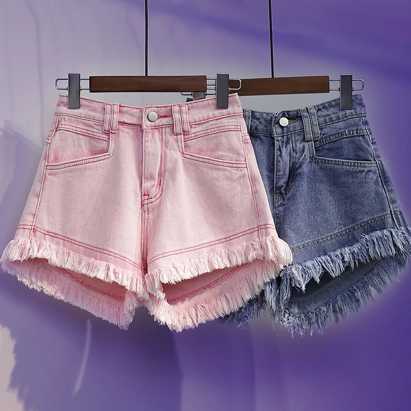8 Size Y2K Girl Korean Vintage Y2k High Waist Denim Shorts Summer Baggy Wide Leg Sweet Tassel Distressed Jeans Shorts Women 2022
8 Size Y2K Girl Korean Vintage Y2k High Waist Denim Shorts Summer Baggy Wide Leg Sweet Tassel Distressed Jeans Shorts Women 2022