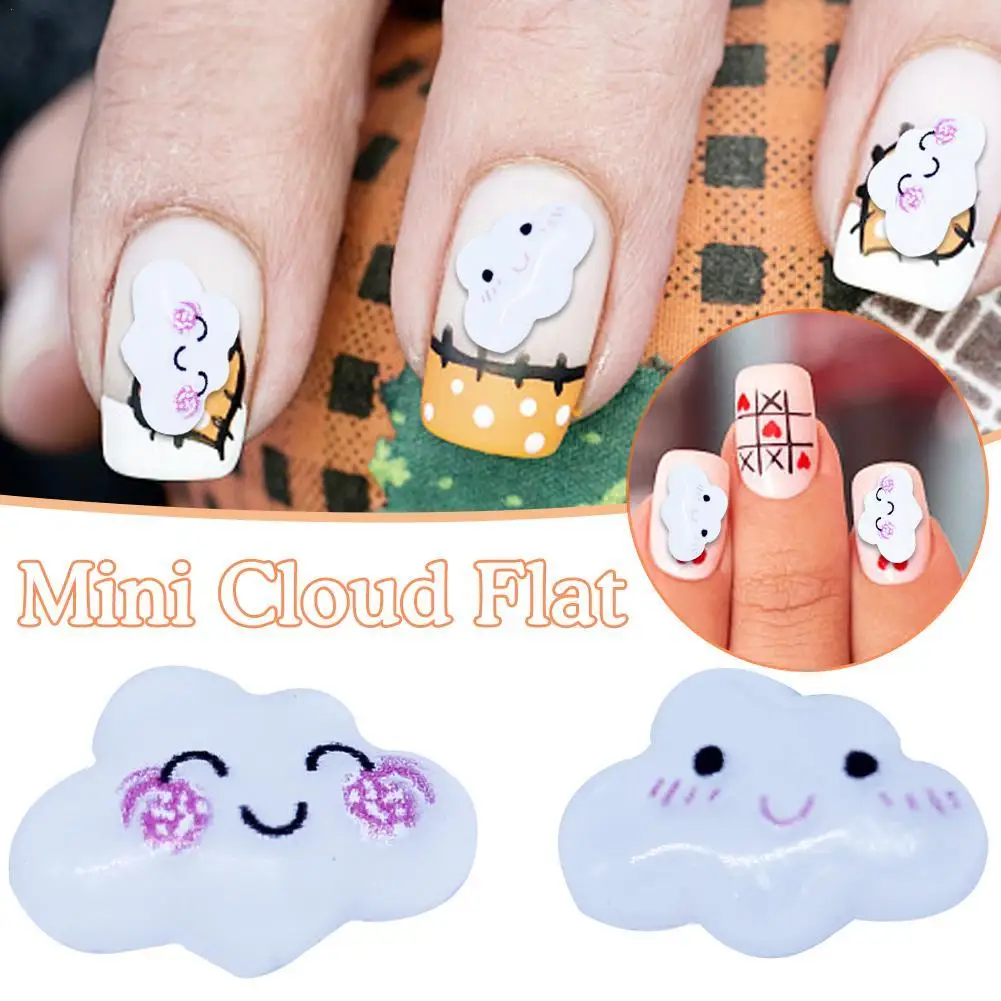 10pcs New Mini Cute Resin 8.5*12mm Cloud Flat Back Figurines DIY Wedding Scrapbook Manicure Nail Chain Decorations
10pcs New Mini Cute Resin 8.5*12mm Cloud Flat Back Figurines DIY Wedding Scrapbook Manicure Nail Chain Decorations