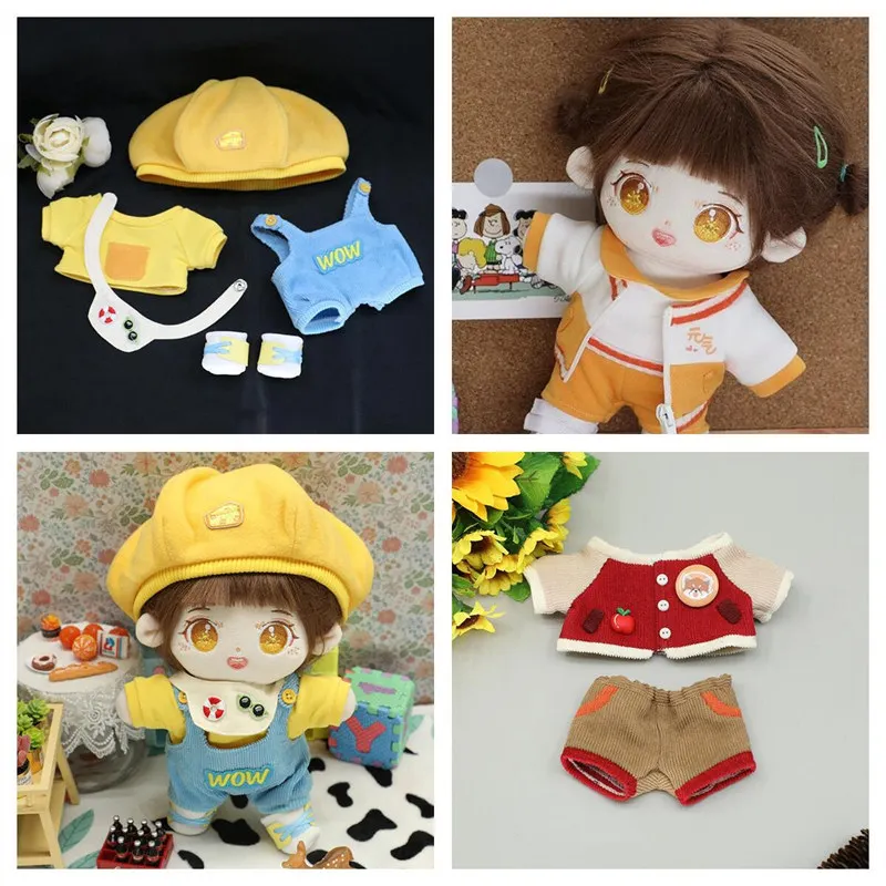 Одежда для куклы 20 см, шапка с милой пандой, спортивный комплект из трех предметов «сделай сам», плюшевая кукла 20 см, одежда, хлопковая набивная кукла-идол, подарки для детей
Одежда для куклы 20 см, шапка с милой пандой, спортивный комплект из трех предметов «сделай сам», плюшевая кукла 20 см, одежда, хлопковая набивная кукла-идол, подарки для детей