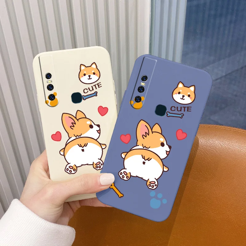 Cute Puppy Phone Case For VIVO Y20i Y20 Y20S Y12S Y30 Y33S Y12 Y15 Y17 Y19 Y21 Y21S S1 Pro Y91 Y91i Y93 Y95 Silicone Cover
Cute Puppy Phone Case For VIVO Y20i Y20 Y20S Y12S Y30 Y33S Y12 Y15 Y17 Y19 Y21 Y21S S1 Pro Y91 Y91i Y93 Y95 Silicone Cover