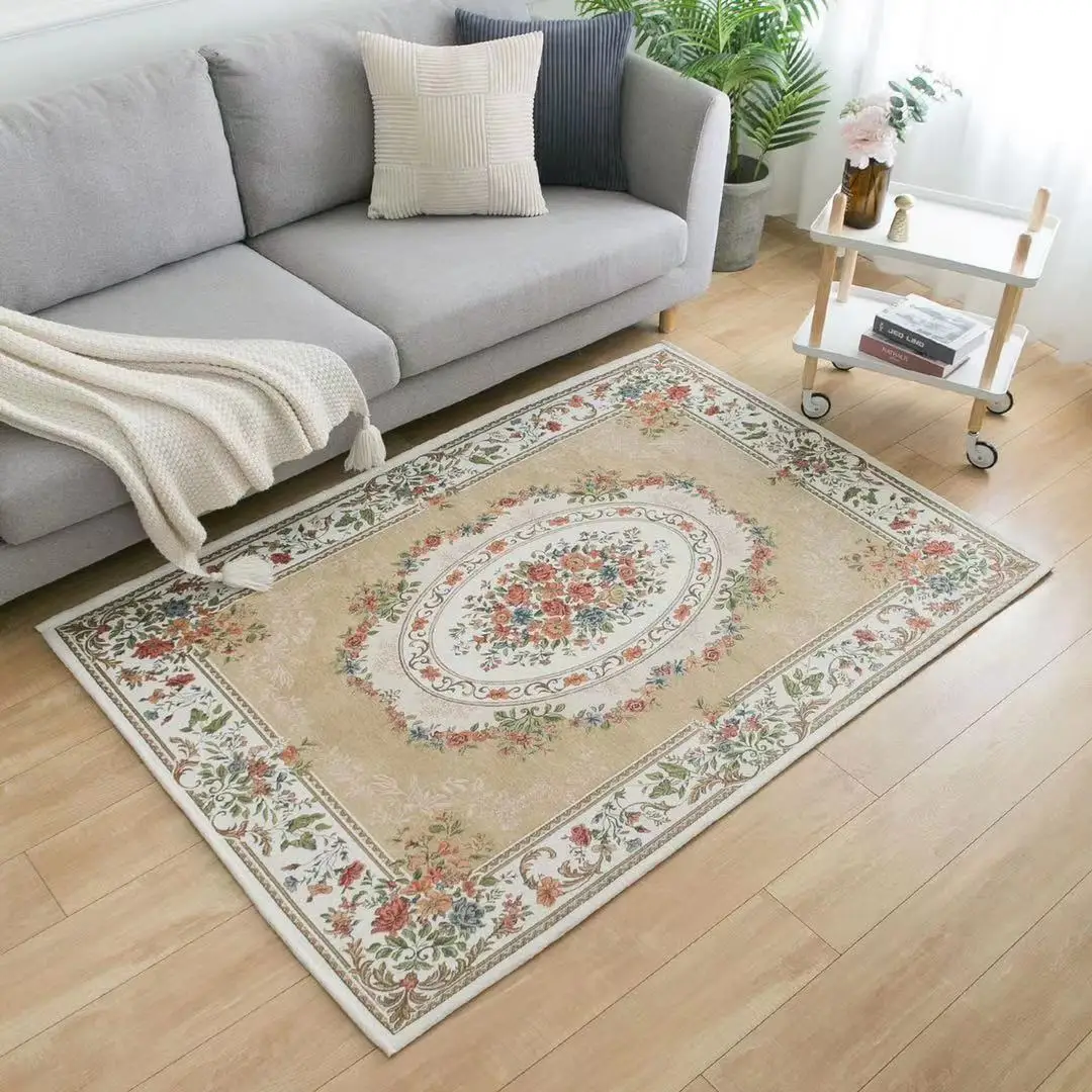 European-Style Ethnic Style Living Room Large Area Carpet Bedroom Study Bedside Soft Carpet Dust-Proof Non-Slip Mat
European-Style Ethnic Style Living Room Large Area Carpet Bedroom Study Bedside Soft Carpet Dust-Proof Non-Slip Mat