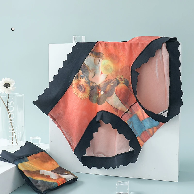 New High Waist Seamless Underwear Women Panties Body Shaping Grils Pants Lovely Fashion Print Ladies Briefs Breathable Lingerie
New High Waist Seamless Underwear Women Panties Body Shaping Grils Pants Lovely Fashion Print Ladies Briefs Breathable Lingerie