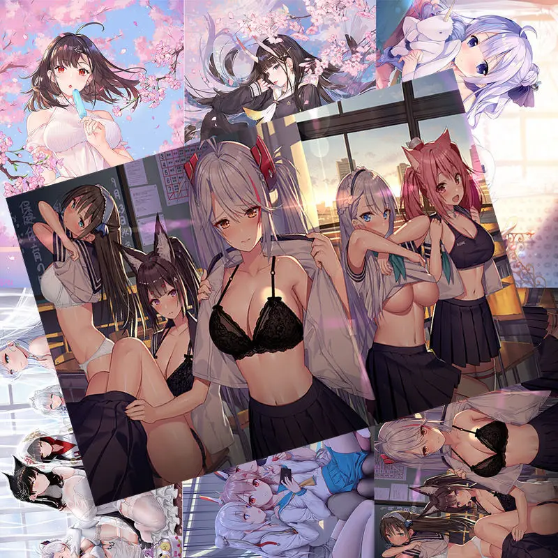 Tropical Wall Art Azur Lane Poster HD Two-Dimensional Anime Peripheral Dormitory Wall Stickers Girl Bedroom Decoration Posters
Tropical Wall Art Azur Lane Poster HD Two-Dimensional Anime Peripheral Dormitory Wall Stickers Girl Bedroom Decoration Posters
