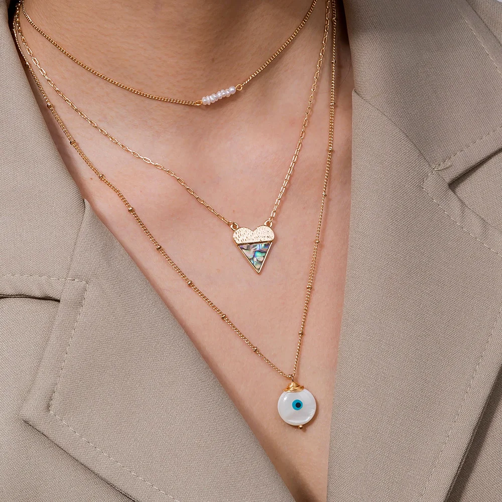 Wholesale Fashion Necklace Jewelry Trendy Multi-Layer Street Shot Sexy Peach Heart Pendant
Wholesale Fashion Necklace Jewelry Trendy Multi-Layer Street Shot Sexy Peach Heart Pendant