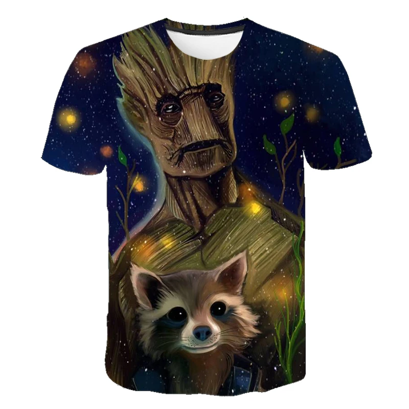 Disney Mαrvel Hero Groot 3D T-shirt For Boys Girls Summer Children's Clothes Short-Sleeved Breathable Cartoon Print Tops 3-14Y
Disney Mαrvel Hero Groot 3D T-shirt For Boys Girls Summer Children's Clothes Short-Sleeved Breathable Cartoon Print Tops 3-14Y