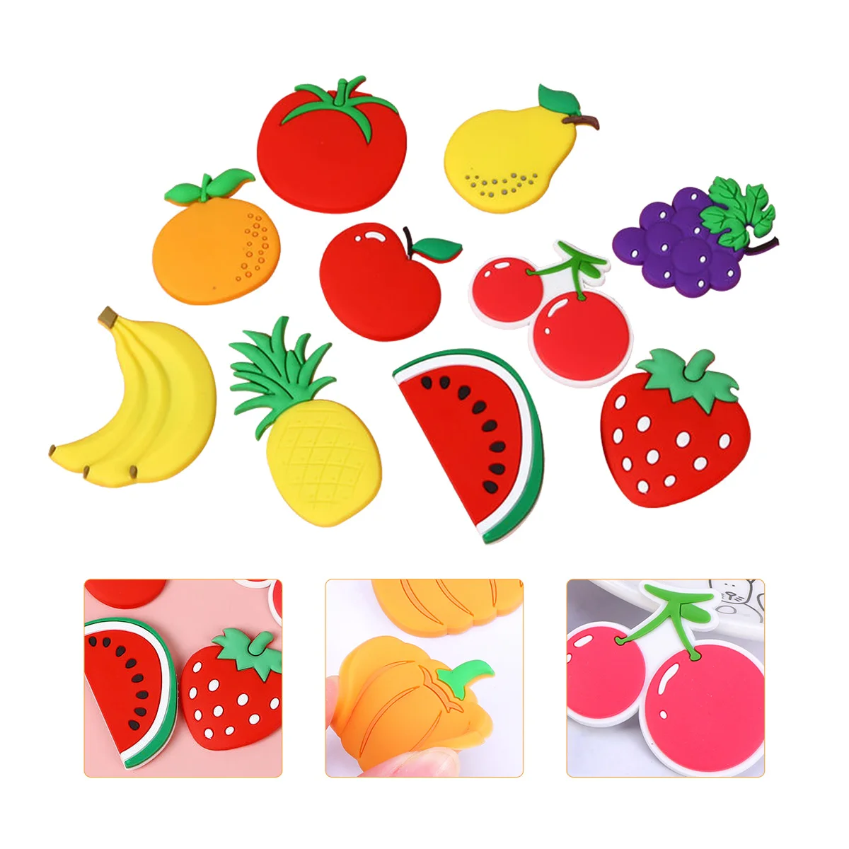 10Pcs Magnets Funny Lovely Attractive Fruit Magnets Refrigerator Magnets Kitchen Fridge Decors Refrigerator Decorations
10Pcs Magnets Funny Lovely Attractive Fruit Magnets Refrigerator Magnets Kitchen Fridge Decors Refrigerator Decorations