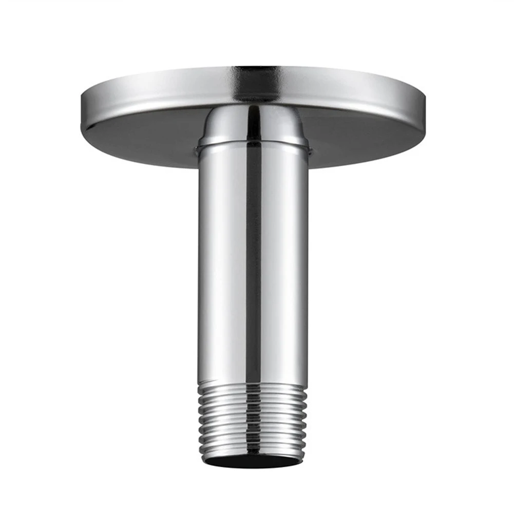 10cm Silver Stainless Steel Shower Bracket With Flange Ceiling Mount Shower Head Extension Bathroom Accessories
10cm Silver Stainless Steel Shower Bracket With Flange Ceiling Mount Shower Head Extension Bathroom Accessories