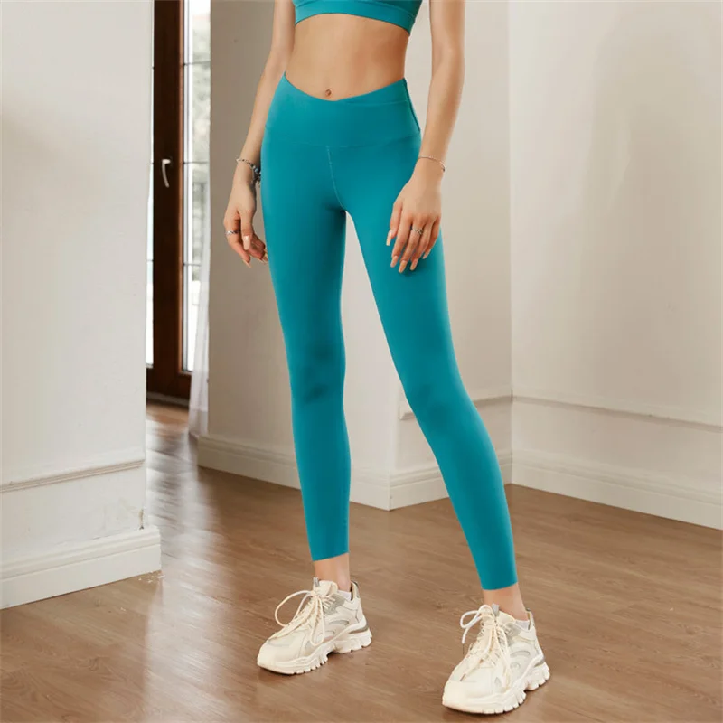 Yoga Pants Stretchy Leggings New Seamless High Waist Buttocks Women's Nude Sense Of Running Quick Dry Fitness Pants Outside
Yoga Pants Stretchy Leggings New Seamless High Waist Buttocks Women's Nude Sense Of Running Quick Dry Fitness Pants Outside