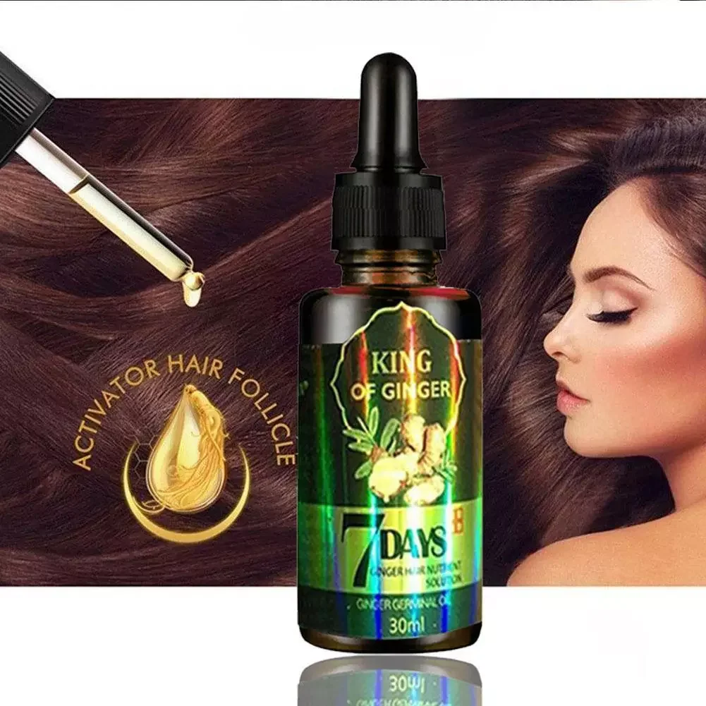 30ml Ginger Hair Growth Nutrient Solution Hair Loss Treatment Hair Protection Essential Oil for Men Women
30ml Ginger Hair Growth Nutrient Solution Hair Loss Treatment Hair Protection Essential Oil for Men Women