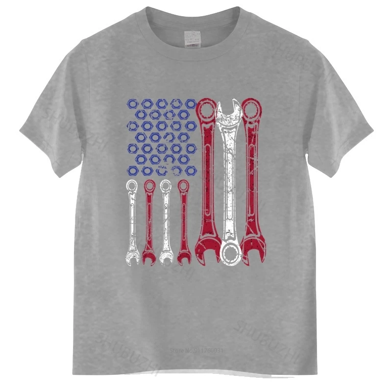 New Arrived Mens t shirt novelty tshirt Car Mechanic American Flag 4th of July Veteran T-Shirt Bigger Size Homme Black T-shirt
New Arrived Mens t shirt novelty tshirt Car Mechanic American Flag 4th of July Veteran T-Shirt Bigger Size Homme Black T-shirt
