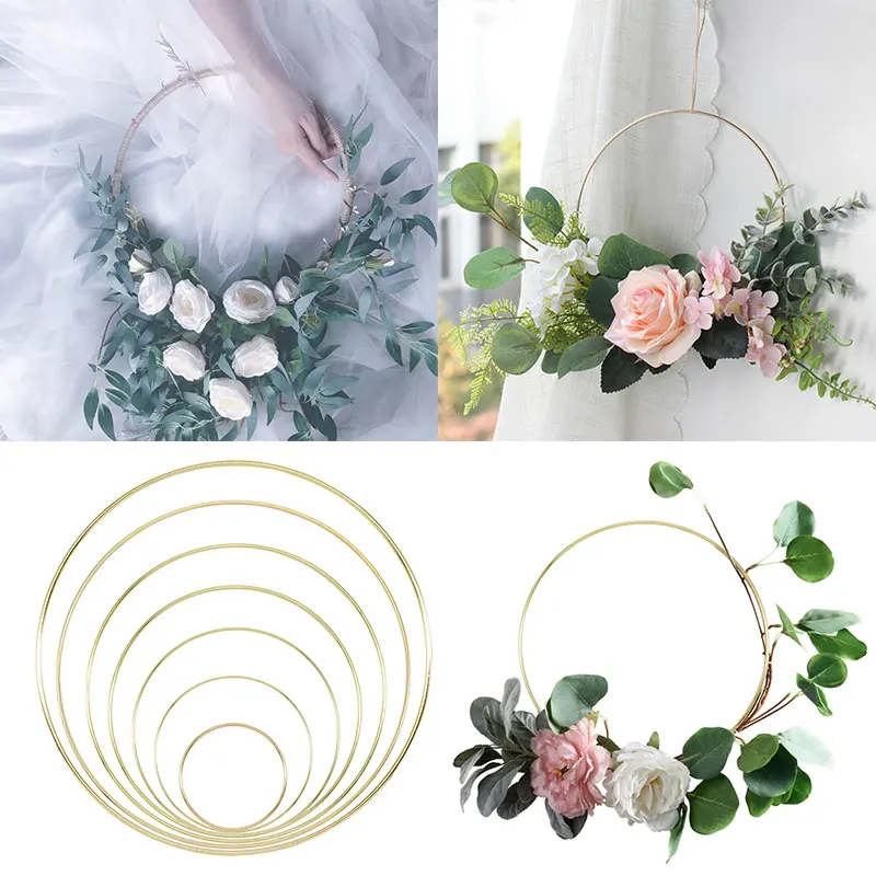 10-40cm Bridal Portable Metal Wreath Wedding Artificial Flower Rack DIY Wedding Wreath Decoration Props Flower Stand Party Decor
10-40cm Bridal Portable Metal Wreath Wedding Artificial Flower Rack DIY Wedding Wreath Decoration Props Flower Stand Party Decor