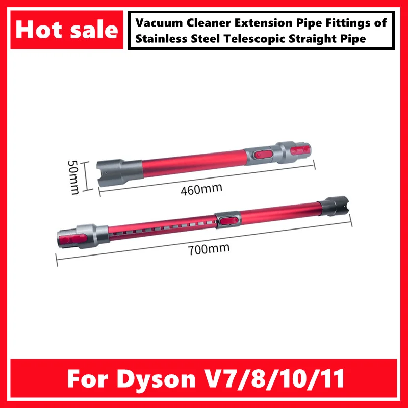 Для пылесоса Dyson V7/8/10/11, удлинительная труба, фитинги из нержавеющей стали, телескопическая прямая труба
Для пылесоса Dyson V7/8/10/11, удлинительная труба, фитинги из нержавеющей стали, телескопическая прямая труба