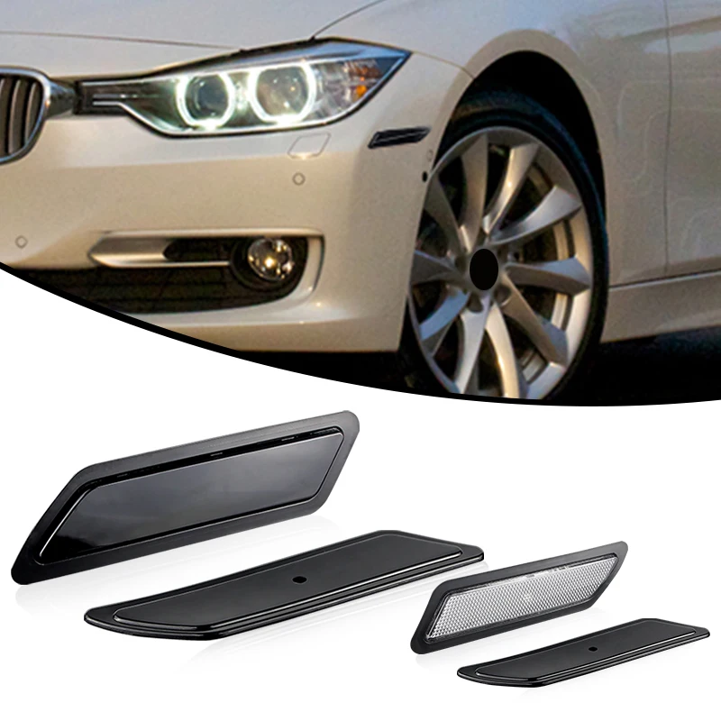 2 шт. для BMW 320i xDrive 328d 328i 335i 335is GT седан боковой габаритный фонарь дымчатый