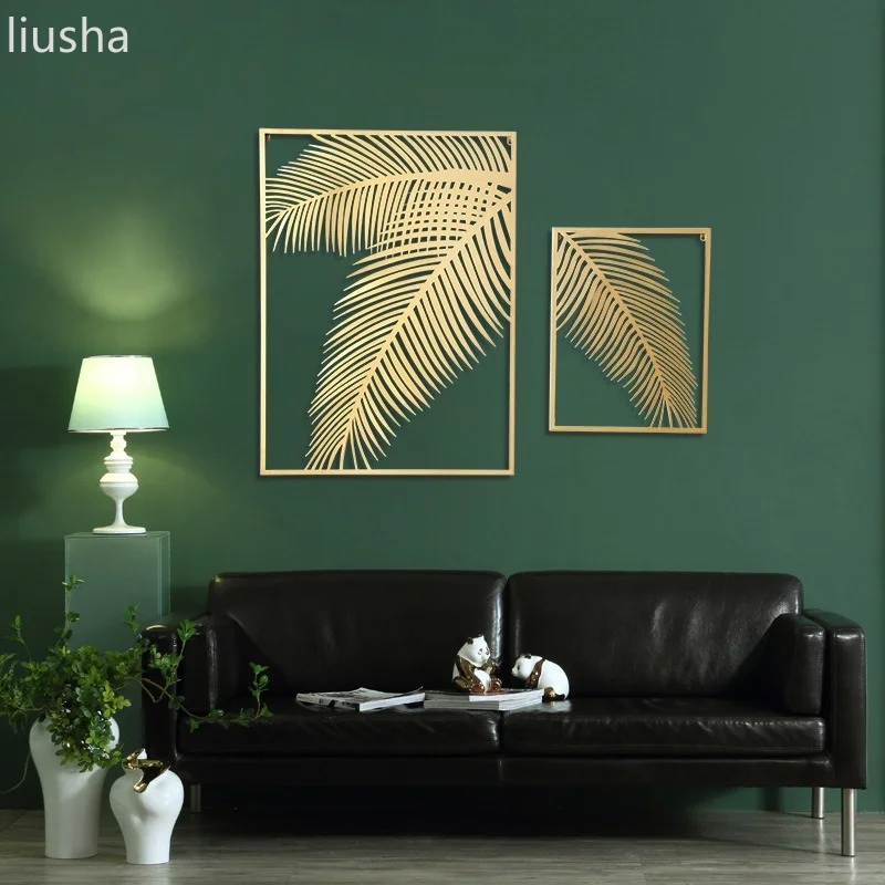 Light luxury wall decoration living room bedroom wall decoration pendant three-dimensional palm leaf porch iron wall hanging
Light luxury wall decoration living room bedroom wall decoration pendant three-dimensional palm leaf porch iron wall hanging