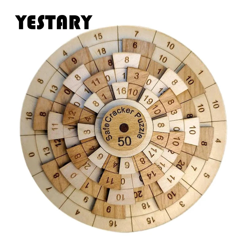 YESTARY Turntable Wooden Puzzle Toys Brain Tease Jigsaw Puzzle Toys Board Games High Difficulty Impossible Puzzle Toy For Adults
YESTARY Turntable Wooden Puzzle Toys Brain Tease Jigsaw Puzzle Toys Board Games High Difficulty Impossible Puzzle Toy For Adults