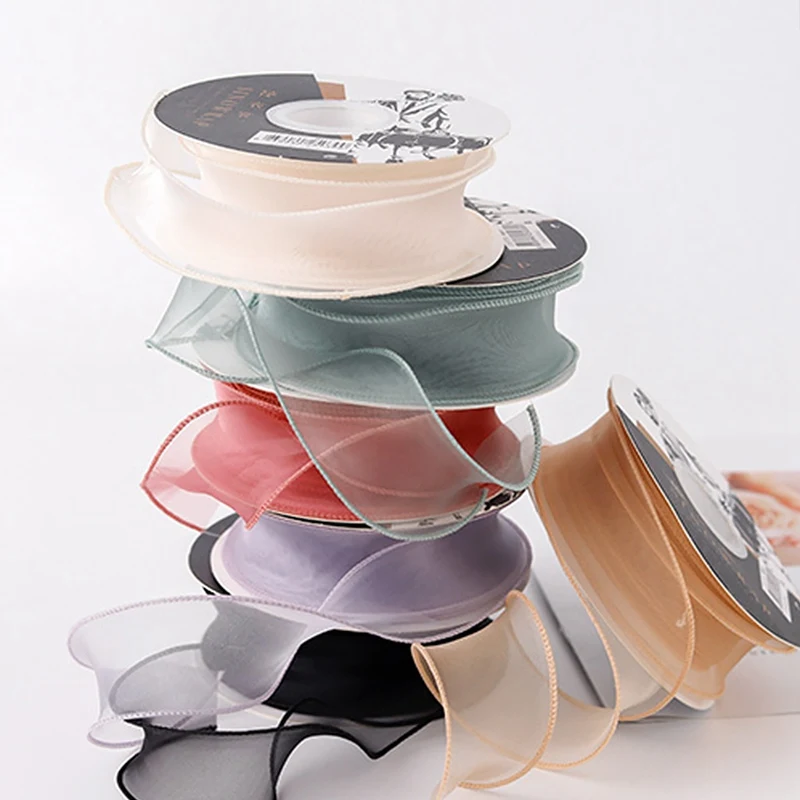 10M Pure Yarn Organza Ribbons Wedding Chiffon Ribbon DIY Hairpin Bow Gift Wrapping Wedding Bouquets Christmas Garland Decoration
10M Pure Yarn Organza Ribbons Wedding Chiffon Ribbon DIY Hairpin Bow Gift Wrapping Wedding Bouquets Christmas Garland Decoration