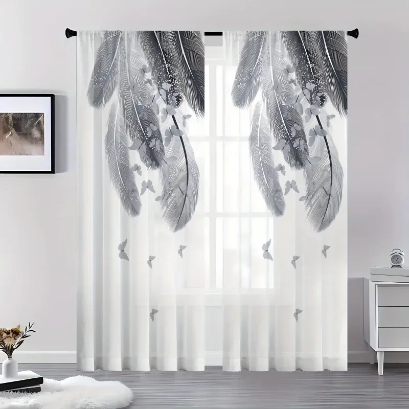 2 Pieces of Curtain Printing, Curtain Rod, Curtain Pocket, Suitable for Home Decoration, Office and Study Decoration 
2 Pieces of Curtain Printing, Curtain Rod, Curtain Pocket, Suitable for Home Decoration, Office and Study Decoration