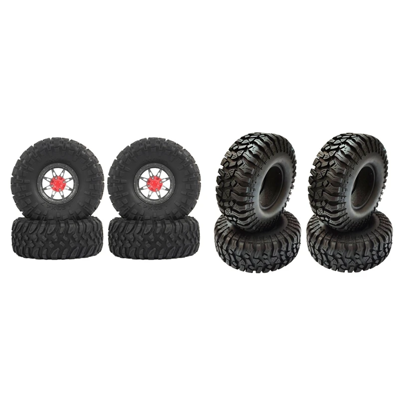 4PCS 112Mm Rubber Wheel Tire Tyre With 4PCS 120Mm Beadlock Wheel Rim & Rubber Tires Set
4PCS 112Mm Rubber Wheel Tire Tyre With 4PCS 120Mm Beadlock Wheel Rim & Rubber Tires Set