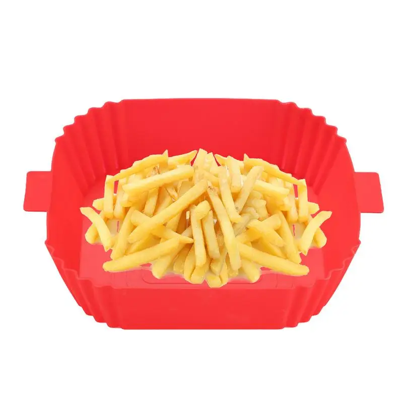 Air Fryer Silicone Pot Portable Air Fryer Oven Silicone Pot With Handle Round Air Fryer Basket For Air Fryer Baking Roasting
Air Fryer Silicone Pot Portable Air Fryer Oven Silicone Pot With Handle Round Air Fryer Basket For Air Fryer Baking Roasting