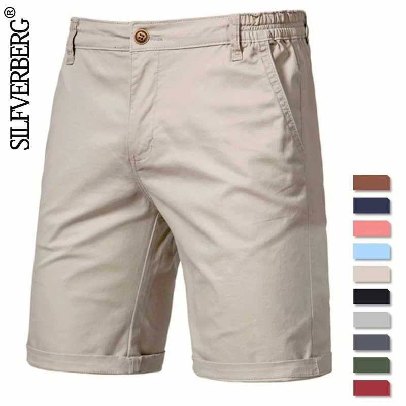 2022 New Summer 100% Cotton Solid Shorts Men High Quality Casual Business Social Elastic Waist Men Shorts 10 Colors Beach Shorts
2022 New Summer 100% Cotton Solid Shorts Men High Quality Casual Business Social Elastic Waist Men Shorts 10 Colors Beach Shorts