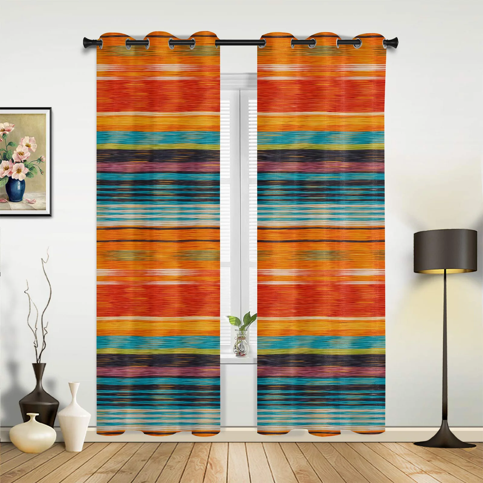 Watercolour Stripes Texture Curtains for Bedroom Living Room Drapes Kitchen Children's Room Window Curtain Modern Home Decor
Watercolour Stripes Texture Curtains for Bedroom Living Room Drapes Kitchen Children's Room Window Curtain Modern Home Decor