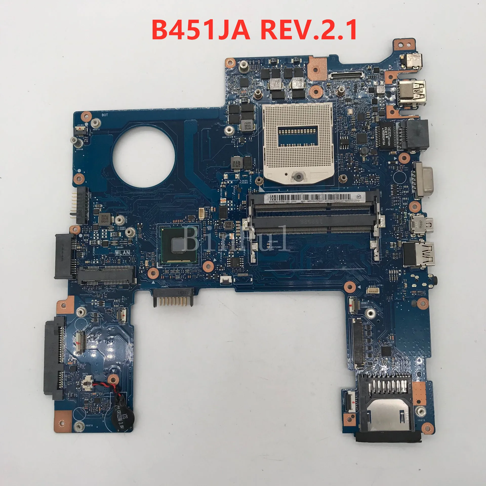Высококачественная материнская плата для ноутбука ASUS B451J B451JA REV.2.1, 100% протестированная
Высококачественная материнская плата для ноутбука ASUS B451J B451JA REV.2.1, 100% протестированная