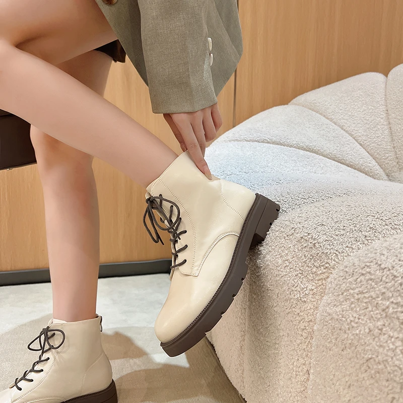 White Ankle Boots Women Shoes Autumn Lace Up Boots-Women Round Toe Low Ladies Rubber 2022 Riding Rock Cotton Fabric Hoof Heels C
White Ankle Boots Women Shoes Autumn Lace Up Boots-Women Round Toe Low Ladies Rubber 2022 Riding Rock Cotton Fabric Hoof Heels C