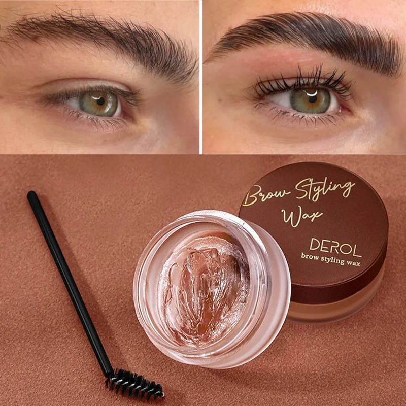 Waterproof Eyebrow Styling Wax Makeup Quick-drying Lasting Brow Pomade Setting Cream Natural Wild Eyebrow Sculpt Soap Cosmetic
Waterproof Eyebrow Styling Wax Makeup Quick-drying Lasting Brow Pomade Setting Cream Natural Wild Eyebrow Sculpt Soap Cosmetic
