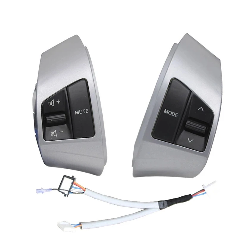For Hyundai Elantra HD 2008-2016 Multifunction Steering Wheel Control Button Switch Audio Control Silver
For Hyundai Elantra HD 2008-2016 Multifunction Steering Wheel Control Button Switch Audio Control Silver