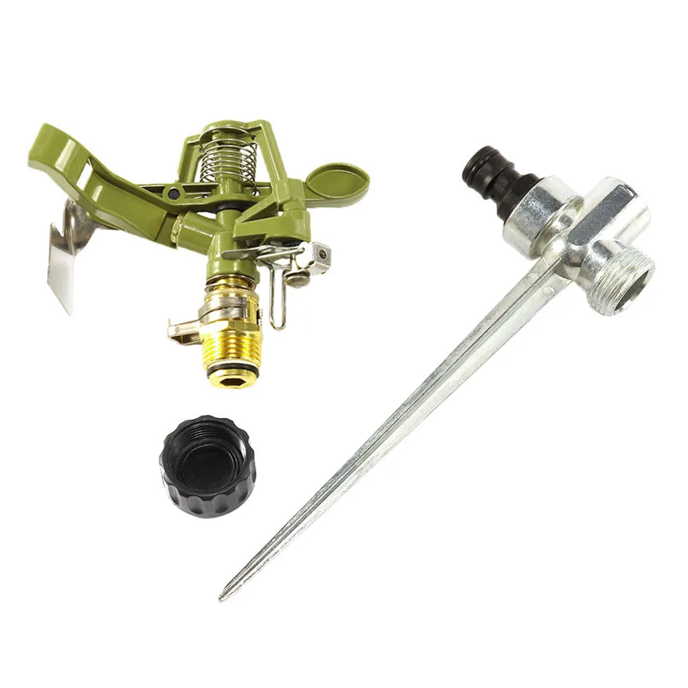 Rotating Nozzle Lawn Sprinkler With A Metal Tip Zinc Alloy 1/2\\\" 360° For External Thread DN15 Garden Sprinklers
Rotating Nozzle Lawn Sprinkler With A Metal Tip Zinc Alloy 1/2\\\" 360° For External Thread DN15 Garden Sprinklers
