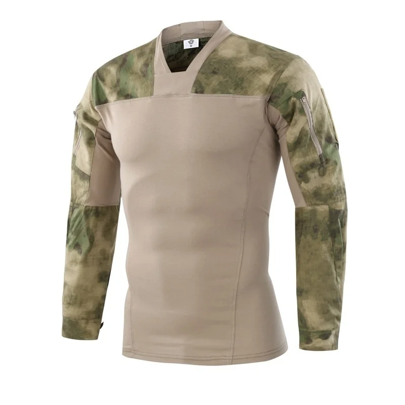Camouflage Long Sleeve Combat Training Uniform Shirt Male Outdoor Hunting Field Shooting Tactical Military Breathable Sport Tops
Camouflage Long Sleeve Combat Training Uniform Shirt Male Outdoor Hunting Field Shooting Tactical Military Breathable Sport Tops