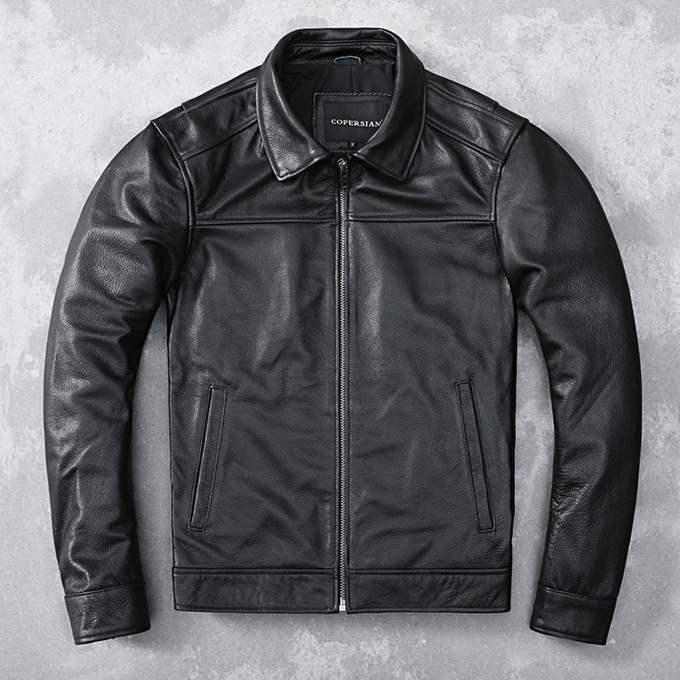 Free Shipping.wholesales Mens Casual Black Genuine Leather Jacket.slim Style Business Cowhide Coat.plus Father's Leather Cloth
Free Shipping.wholesales Mens Casual Black Genuine Leather Jacket.slim Style Business Cowhide Coat.plus Father's Leather Cloth