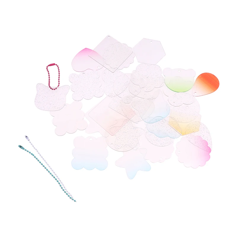 1/4/10pcs DIY Transparent Acrylic Handmade Key Chain Pendant Children's Handmade Gift
1/4/10pcs DIY Transparent Acrylic Handmade Key Chain Pendant Children's Handmade Gift